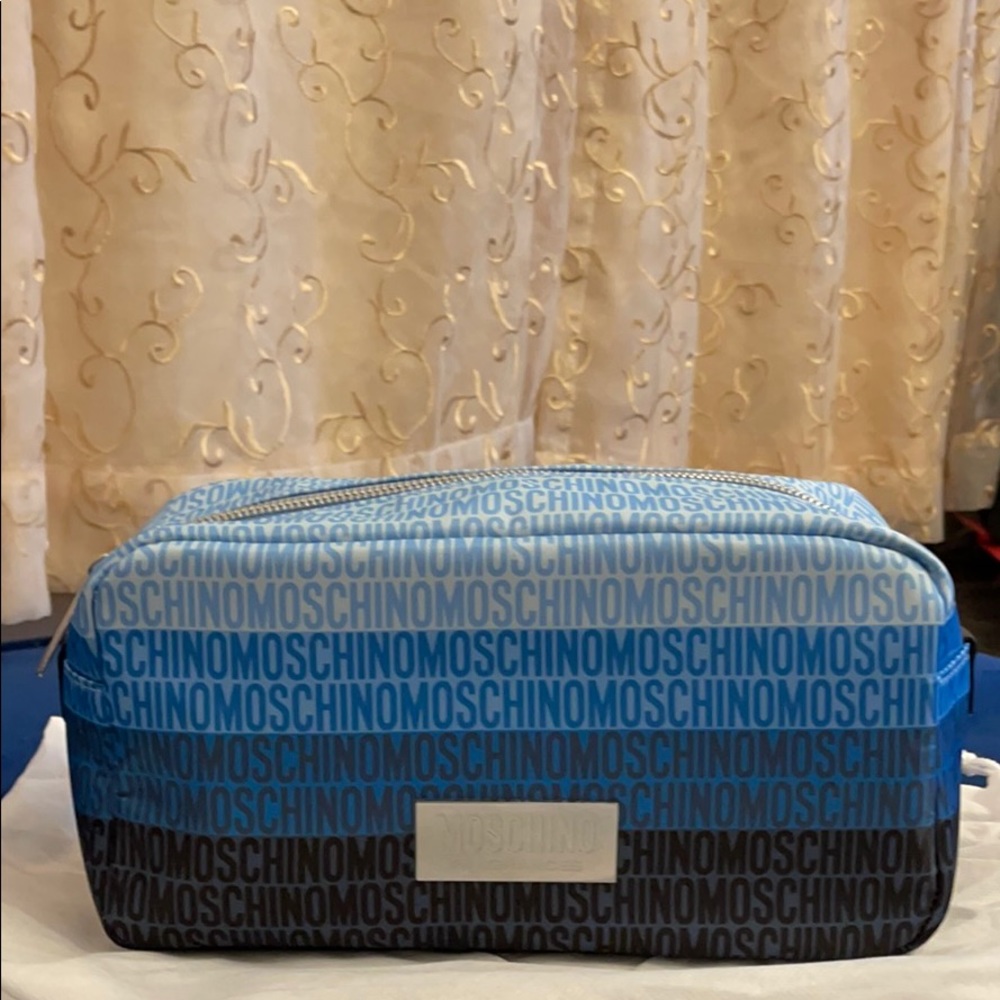 Authentic Moschino Fragrance Trousse Makeup Bag